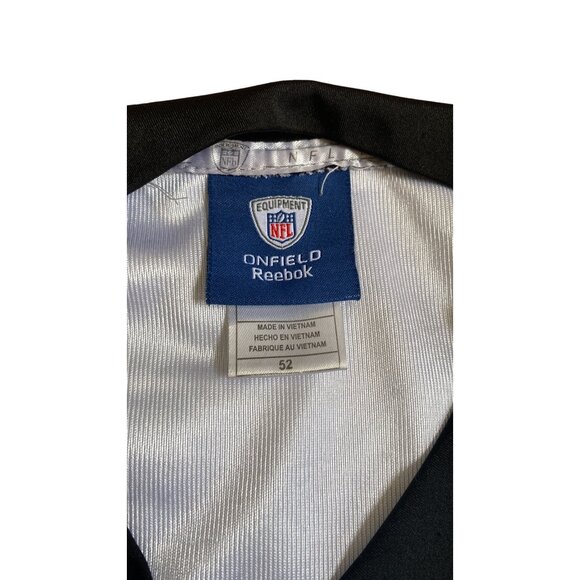 Vintage Reebok Baltimore Ravens Ed Reeds On Field Jersey sz 52 - Picture 9 of 10